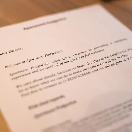 Apartment Podgorica 公寓 波德戈里察