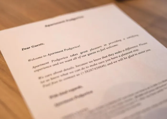 Apartment Podgorica Daire Podgoriçe